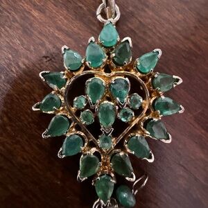Emerald pendant